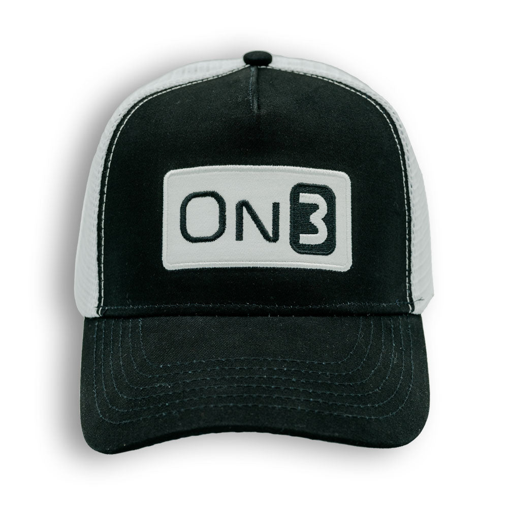 On3 Black Trucker Hat